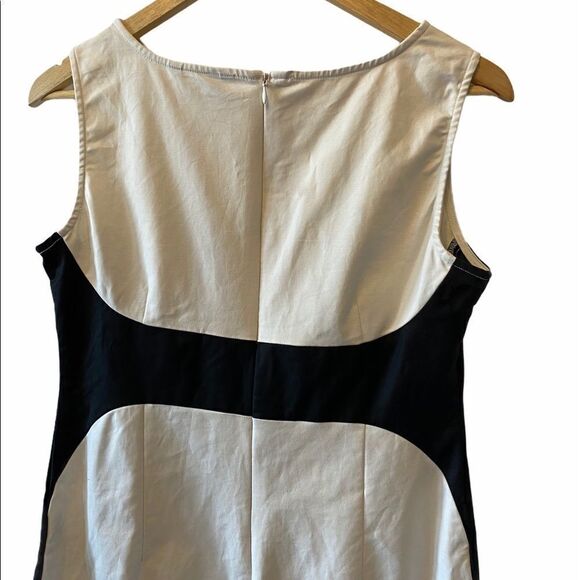 Colour Blocked Cotton Stretch Dress 12 - Picture 4 of 8